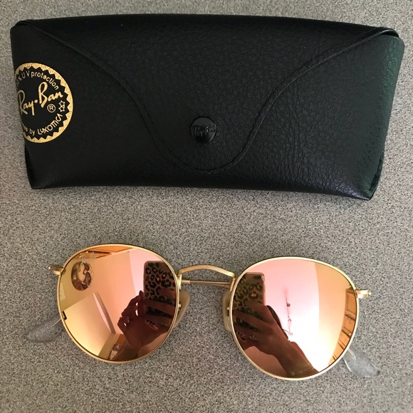 Ray-Ban Accessories - Pink mirror ray bans